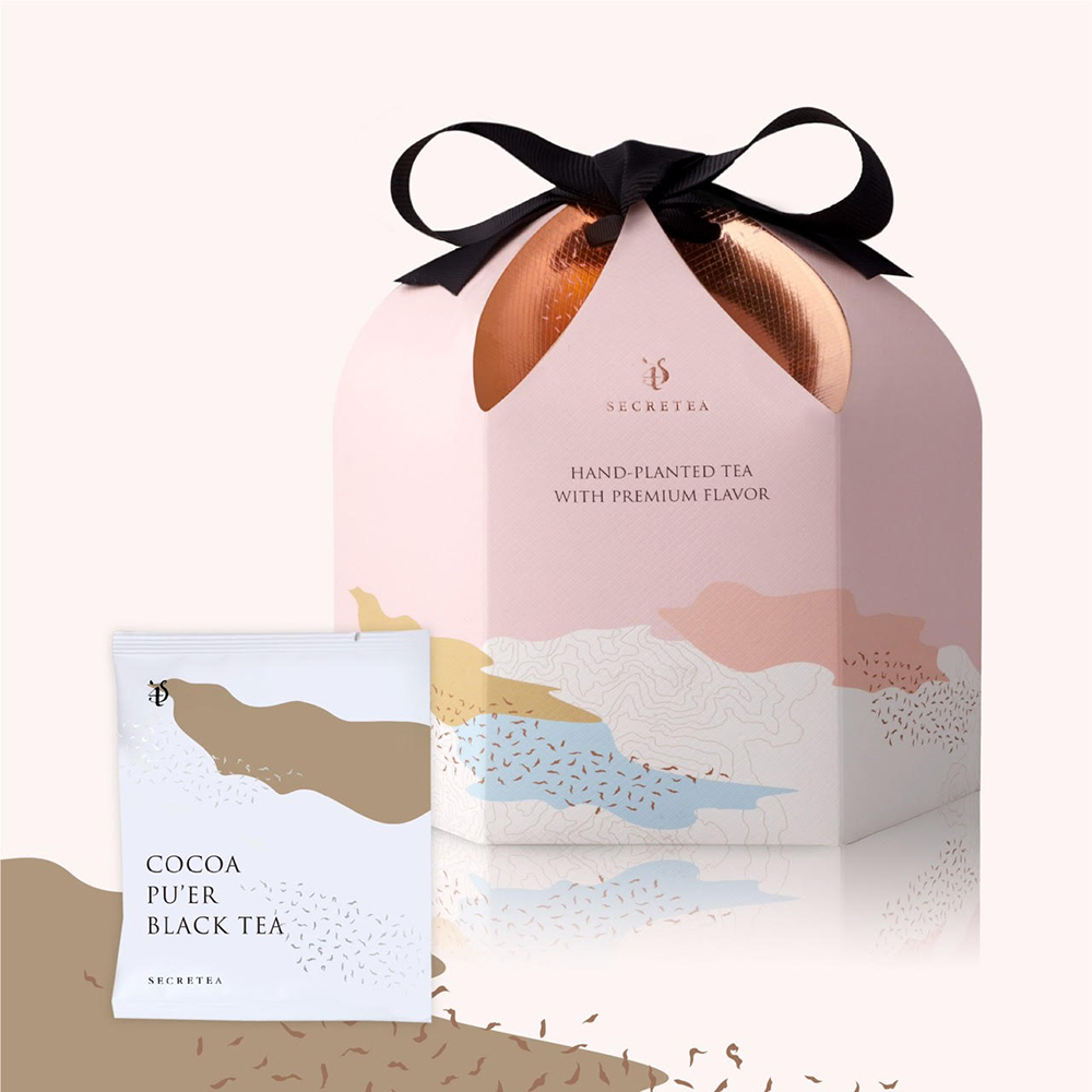 小葉覓蜜的可可普洱紅茶茶包